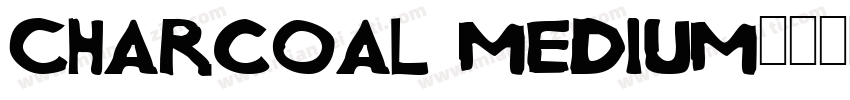 Charcoal Medium字体转换